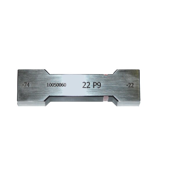 Begrenzingsas groefmeters JS9 DIN 7162 / 7163 6mm